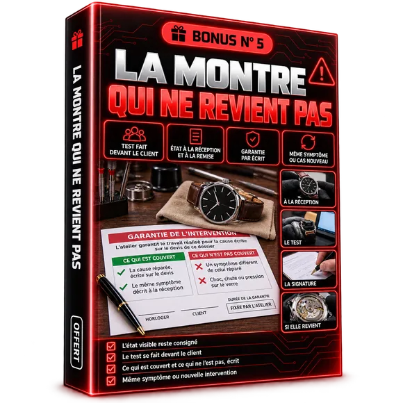 Bonus 5, La montre qui ne revient pas